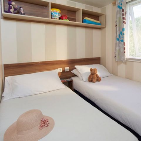 Mobile home 6 persons - Classic | 3 Bedrooms | 6 Pers. | Raised terrace | Air conditioning |TV