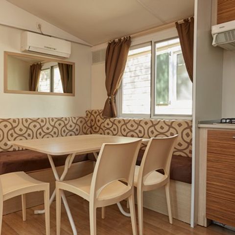 Mobile home 4 persons - Mobil-home | Classic XL | 2 Bedrooms | 4 Pers | Raised terrace | 2 bathrooms | Air conditioning | TV