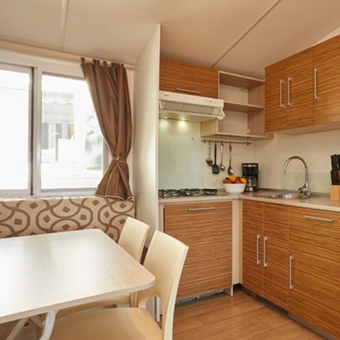 Mobile home 4 persons - Classic XL | 2 Bedrooms | 4 Pers | Raised terrace | 2 bathrooms | Air conditioning | TV