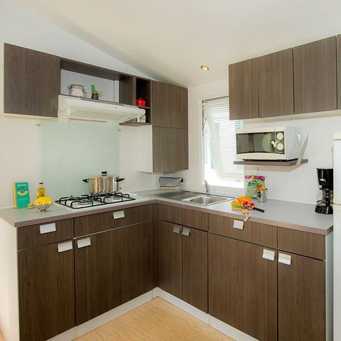 Mobile home 6 persons - Classic XL | 3 Bedrooms | 6 Pers. | Raised terrace | Air-con.