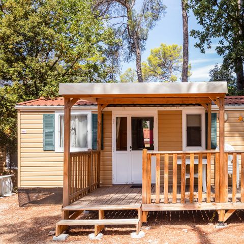 Mobile home 6 persons - Classic | 2 Bedrooms | 4/6 Pers. | Raised terrace | Air-con.