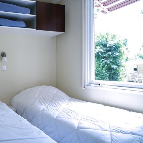 Mobile home 6 persons - Classic XL | 3 Bedrooms | 6 Pers. | Raised terrace | Air conditioning | TV
