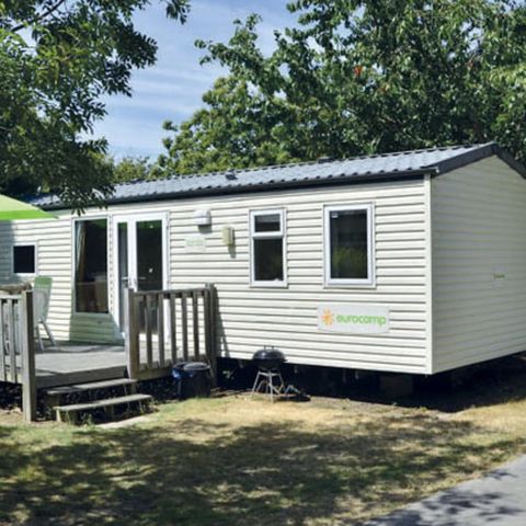 Mobile home 8 persons - Classic XL | 3 Bedrooms | 6/8 Pers. | Uncovered elevated terrace | Air-conditioning.