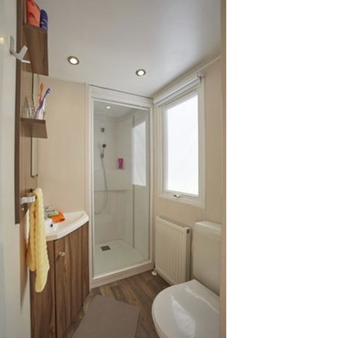 Mobile home 8 persons - Classic XL | 3 Bedrooms | 6/8 Pers. | Uncovered elevated terrace | Air-conditioning.