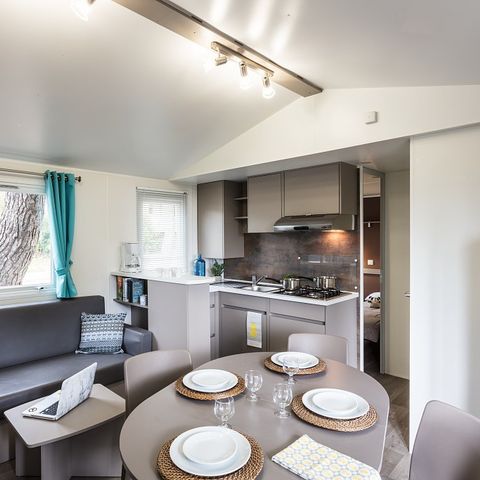 Mobile home 6 persons - Mobile-home | Comfort XL | 3 Bedrooms | 6 Pers. | Raised terrace | Air conditioning