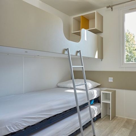 Mobile home 8 persons - Mobile-home | Comfort XL | 3 Bedrooms | 6/8 Pers. | Raised terrace | Air-con.