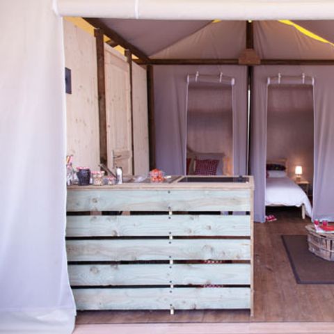 BUNGALOW 4 people - LODGE on stilts 32 sqm