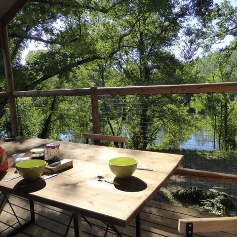 BUNGALOW 4 people - LODGE on stilts 32 sqm