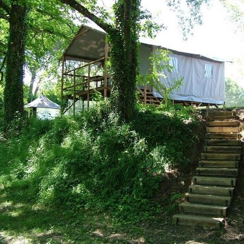 BUNGALOW 4 people - LODGE on stilts 32 sqm