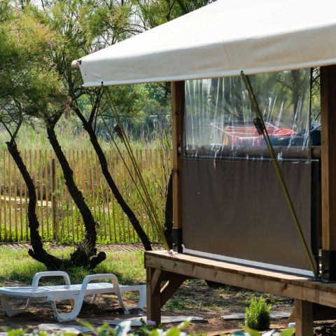 Canvas and wooden tent 5 persons - Sunlodge Comfort (no shower)