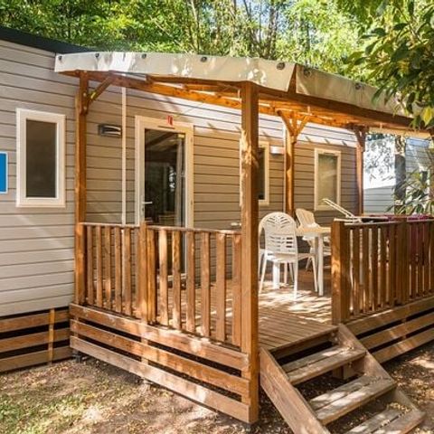 MOBILE HOME 6 people - Mobile-home | Comfort | 3 Bedrooms | 6 Pers. | Raised terrace | Air conditioning