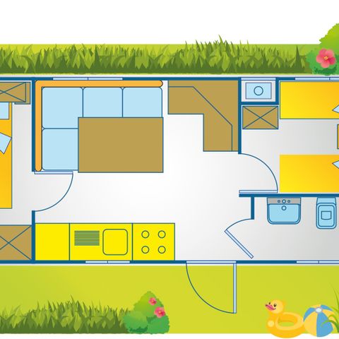 MOBILE HOME 6 people - Happy Easy