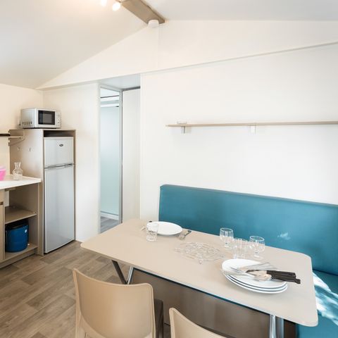 MOBILE HOME 6 people - Comfort XL | 3 Bedrooms | 6 Pers | Raised terrace | Air conditioning