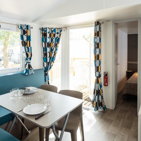 MOBILE HOME 6 people - Comfort XL | 3 Bedrooms | 6 Pers | Raised terrace | Air conditioning