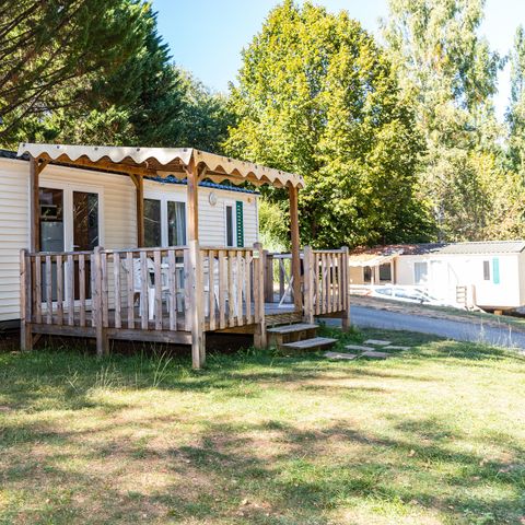MOBILE HOME 6 people - Classic | 2 Bedrooms | 4/6 Pers. | Raised terrace | Air-con.