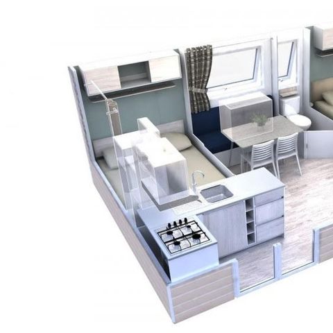 Mobile home 4 persons - AMBER
