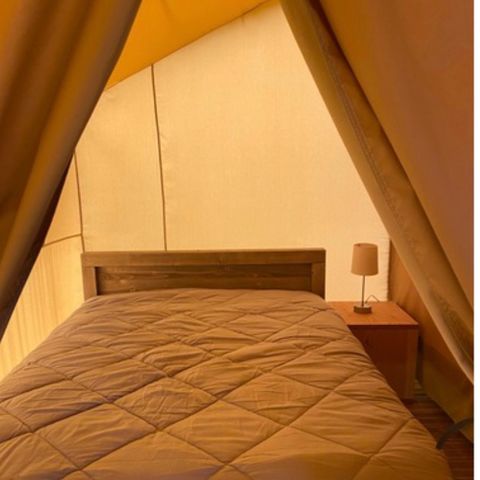 Canvas and wooden tent 4 persons - Safari Tent