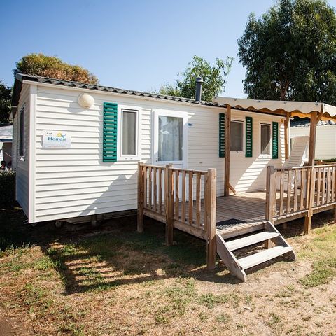 Mobile home 6 persons - Classic XL | 3 Bedrooms | 6 Pers. | Raised terrace | Air-con.