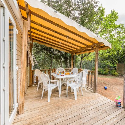 Mobile home 6 persons - Mobil-home | Classic | 2 Bedrooms | 4/6 Pers. | Raised terrace
