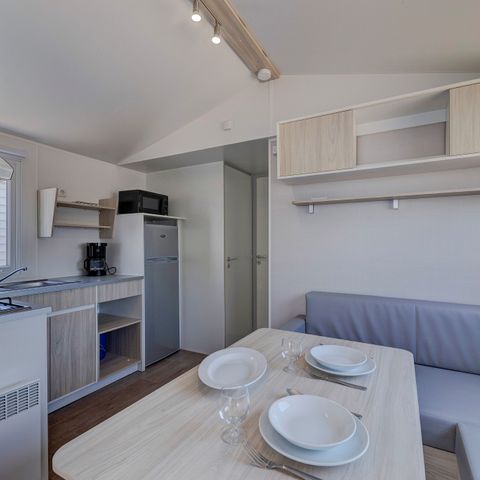 Mobile home 6 persons - Mobile-home | Comfort | 2 Bedrooms | 4/6 Pers. | Single terrace | Air-con.