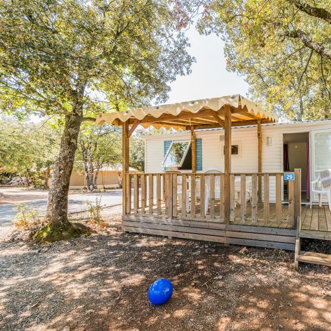 Mobile home 6 persons - Comfort | 2 Bedrooms | 4/6 Pers | Raised terrace | Air conditioning
