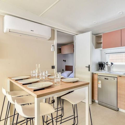Mobile home 6 persons - Mobil-home | Premium | 3 Bedrooms | 6 Pers | Terrace Lounge | Air conditioning | TV