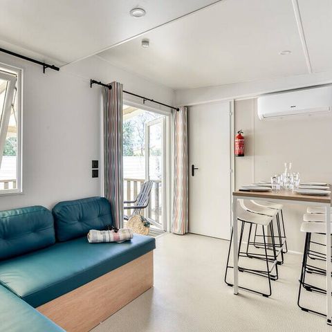 Mobile home 6 persons - Mobil-home | Premium | 3 Bedrooms | 6 Pers | Terrace Lounge | Air conditioning | TV