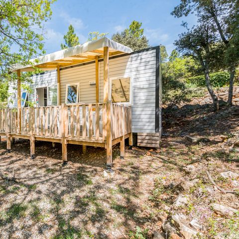 Mobile home 6 persons - Mobile-home | Comfort | 3 Bedrooms | 6 Pers. | Raised terrace | Air conditioning