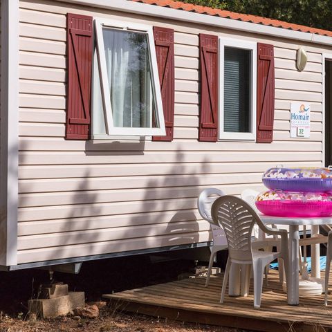 Mobile home 6 persons - Mobil-home | Classic | 3 Bedrooms | 6 Pers. | Single terrace | Air-con.