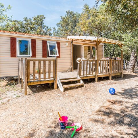Mobile home 6 persons - Mobile-home | Classic | 3 Bedrooms | 6 Pers. | Raised terrace