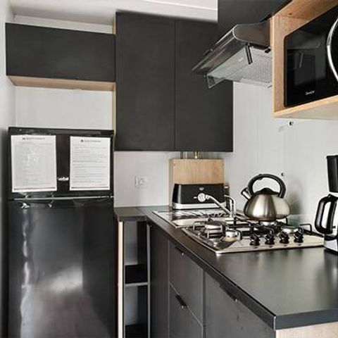 Mobile home 6 persons - Premium Exclusive | 3 Bedrooms | 6 Pers | Raised terrace | 1 Bathroom | Air conditioning | TV