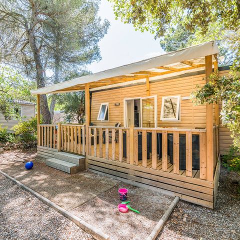 Mobile home 6 persons - Mobile home | Premium Exclusive | 3 Bedrooms | 6 Pers | Terrace Lounge | Air conditioning | TV