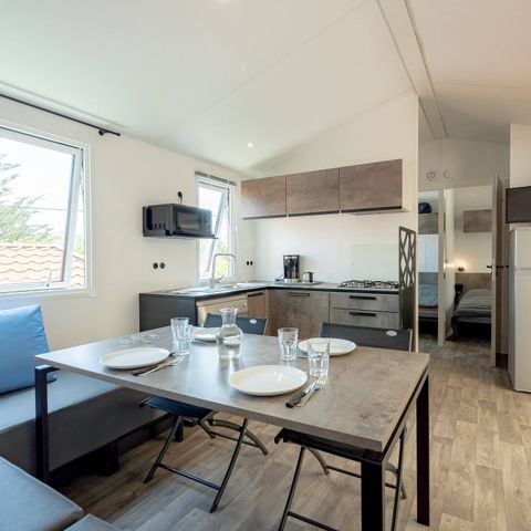 Mobile home 8 persons - Mobile home | Premium | 4 Bedrooms | 8 Pers | Terrace Lounge | 2 bathrooms | Air conditioning | TV