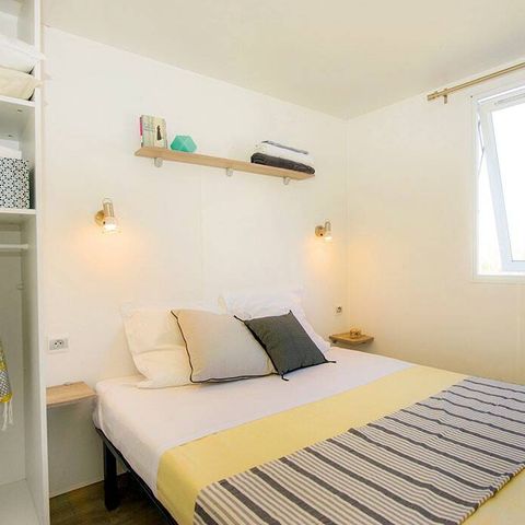 Mobile home 6 persons - Mobile-home | Comfort | 2 Bedrooms | 4/6 Pers. | Raised terrace | Air-con.