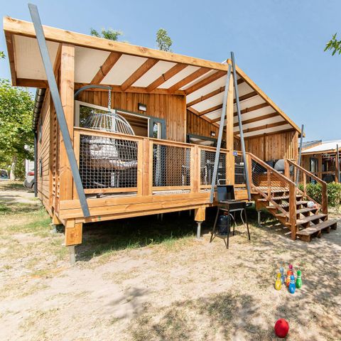 Mobile home 6 persons - Chalet | Ultimate Plus | 3 Bedrooms | 6 Pers | Air conditioning | TV