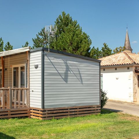 Mobile home 4 persons - Mobile home | Premium Exclusive | 2 Bedrooms | 4 Pers | Terrace Lounge | Air conditioning | TV