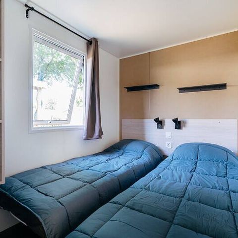 Mobile home 4 persons - Mobile home | Premium Exclusive | 2 Bedrooms | 4 Pers | Terrace Lounge | Air conditioning | TV
