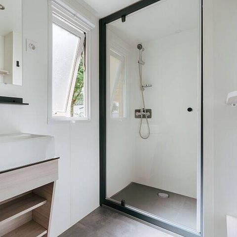 Mobile home 4 persons - Mobile home | Premium Exclusive | 2 Bedrooms | 4 Pers | Terrace Lounge | Air conditioning | TV