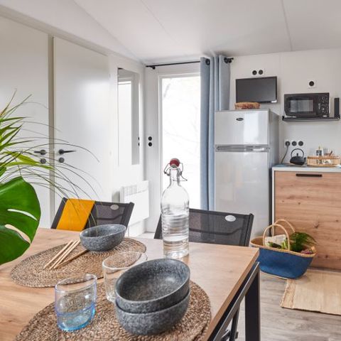 MOBILE HOME 6 people - Cottage 3 Bedrooms (Air conditioning, TV, Dishwasher)