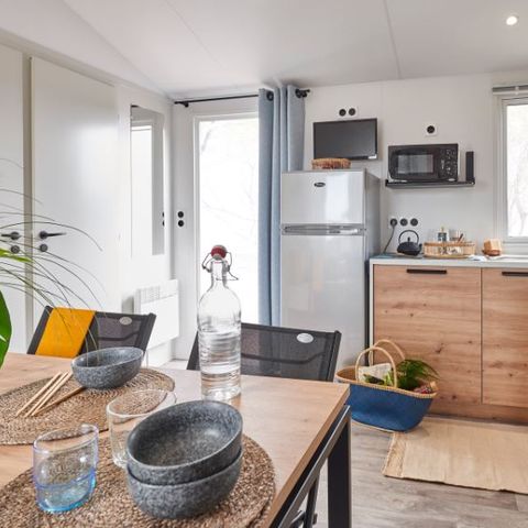 Mobile home 6 persons - Cottage 3 Bedrooms (Air conditioning, TV, Dishwasher)