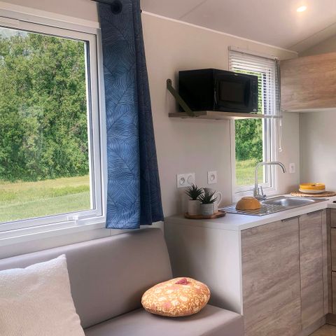 MOBILE HOME 8 people - 8p - Cottage Tribu CONFORT air-conditioned