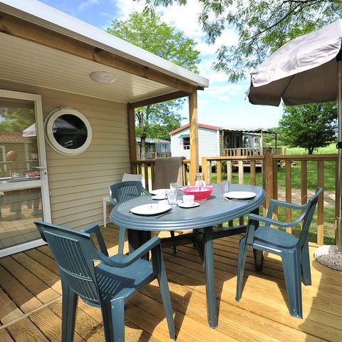 MOBILE HOME 6 people - Comfort area 32m² - Air conditioning - TV - TV