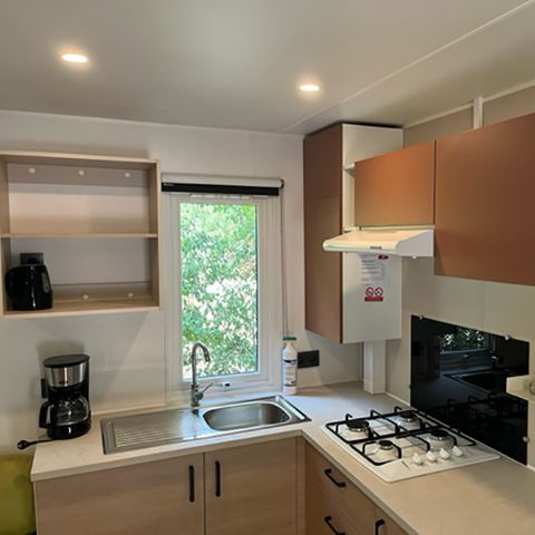 MOBILE HOME 6 people - Premium space 31m² 3 bedrooms air conditioning TV