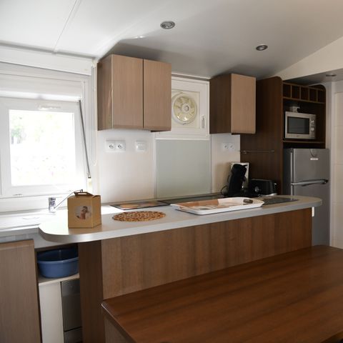 MOBILE HOME 5 people - 3 bedrooms - CLIM - TV