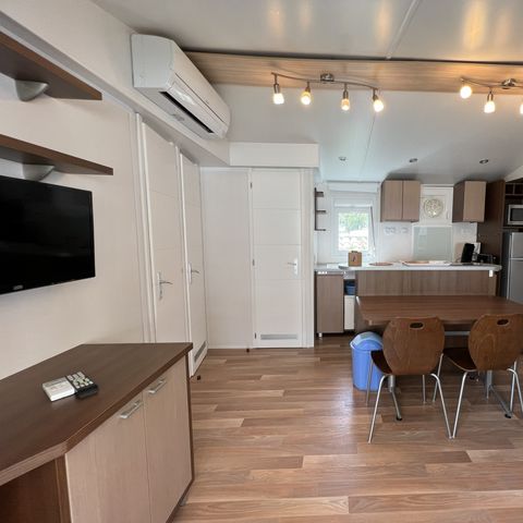 MOBILE HOME 5 people - 3 bedrooms - CLIM - TV