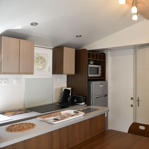 MOBILE HOME 5 people - 3 bedrooms - CLIM - TV