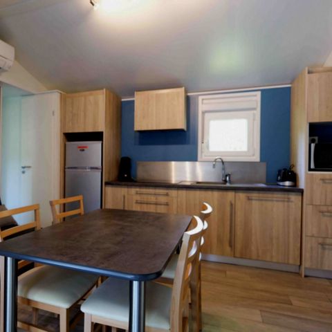 MOBILE HOME 5 people - 3BED 5 PERS AIR CONDITIONING + TV
