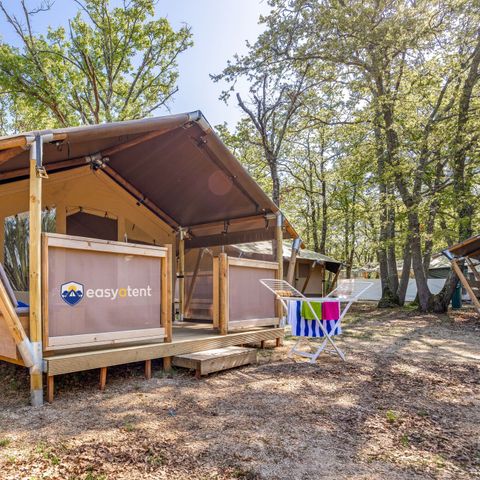 CANVAS AND WOOD TENT 5 people - Safari tent Lodge (5P) 