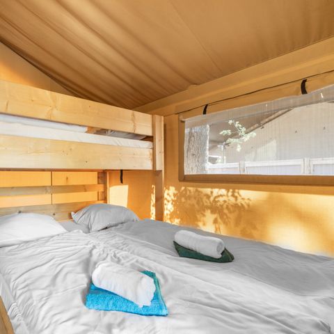 CANVAS AND WOOD TENT 5 people - Safari tent Lodge (5P) 