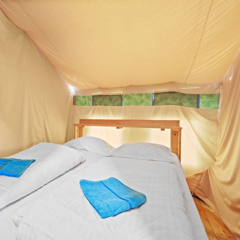 CANVAS AND WOOD TENT 5 people - Safari tent Relax